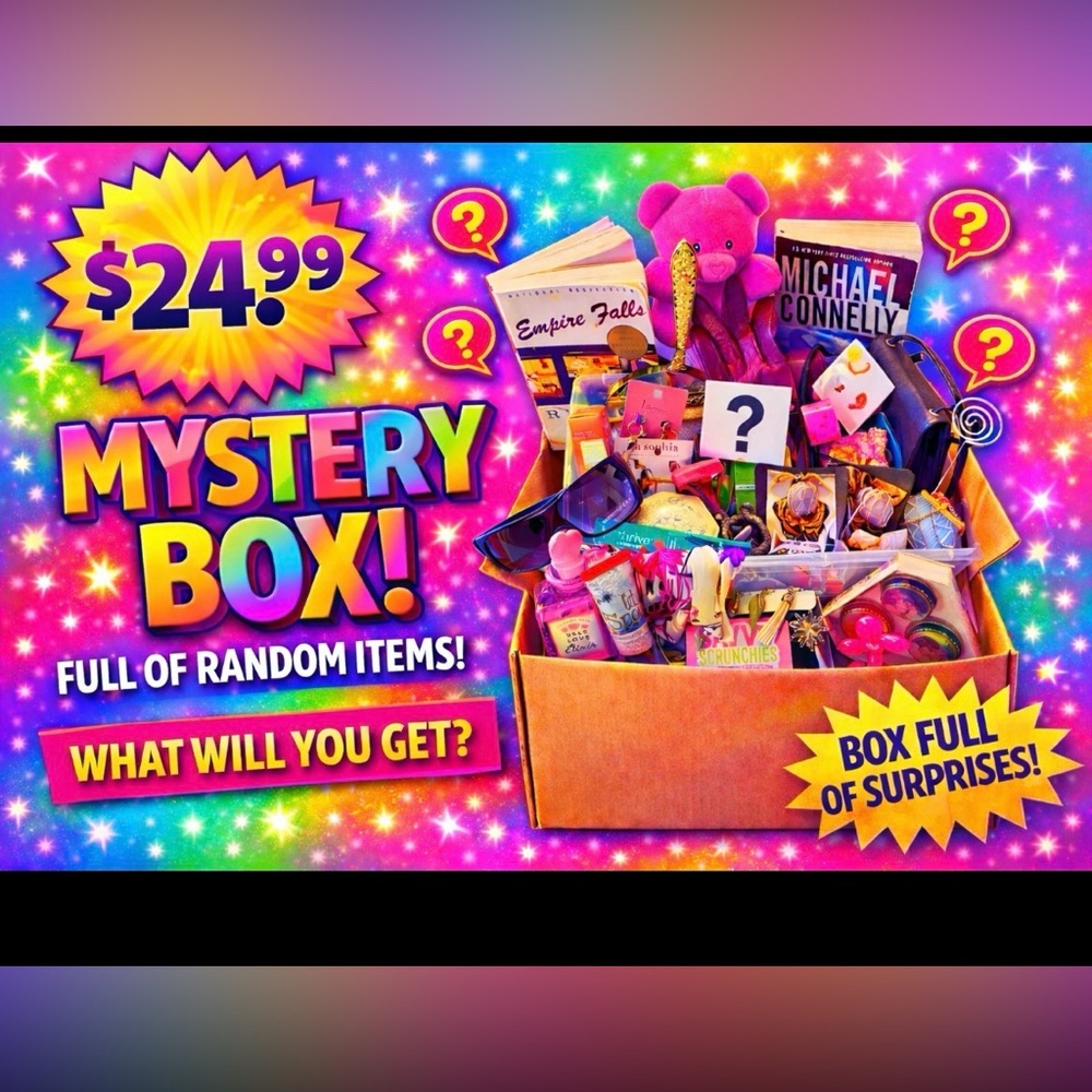 5lb MYSTERY BOX BUNDLE SET MULTIPLE SMALL MEDIUM LARGE ACCESSORIES TRINKETS
